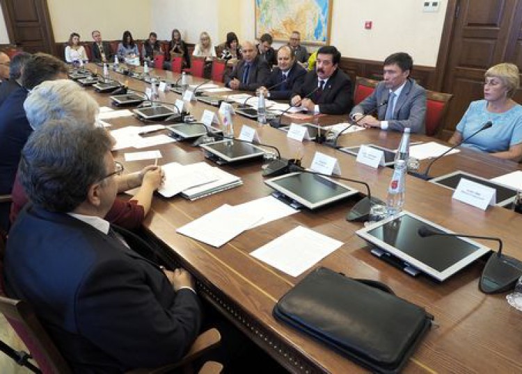 Встреча делегации НФБР с губернатором Ставропольского края