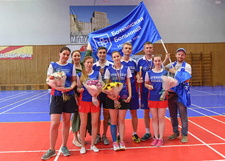 Команда больницы Боткина – чемпион Москвы по бадминтону