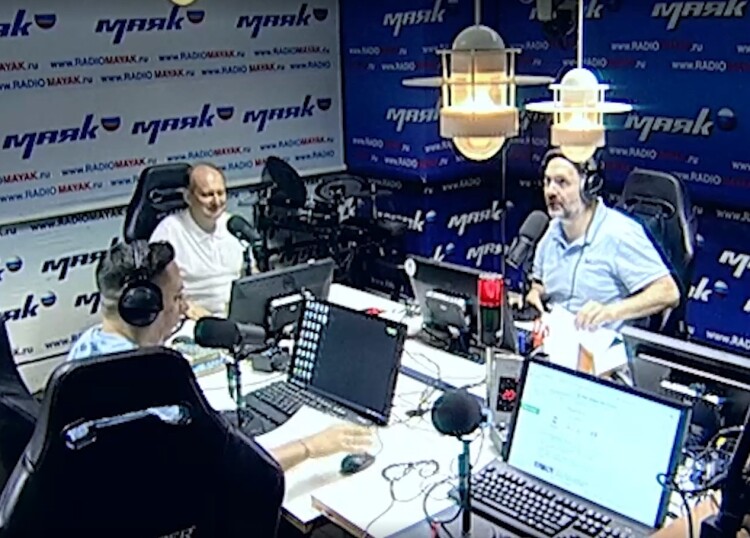 А.Антропов на радио «Маяк»