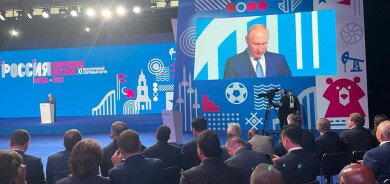 Путин назвал бадминтон в числе успешно развивающихся видов спорта в России