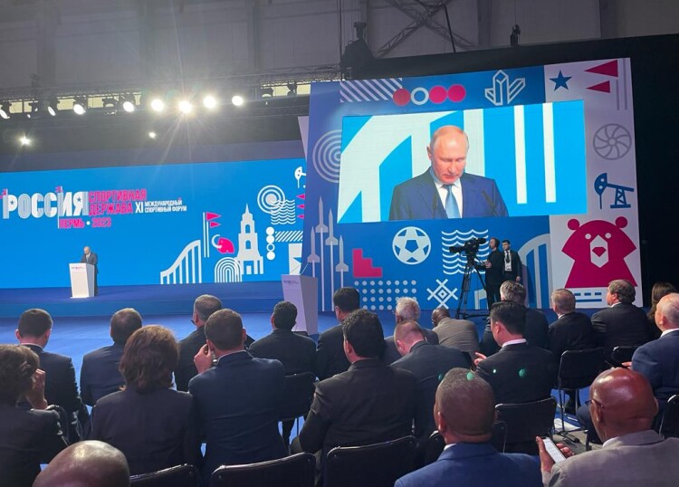 Путин назвал бадминтон в числе успешно развивающихся видов спорта в России