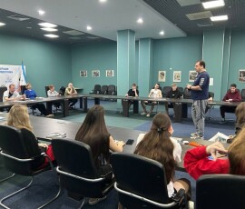 Занятия по антидопинговой программе на сборе