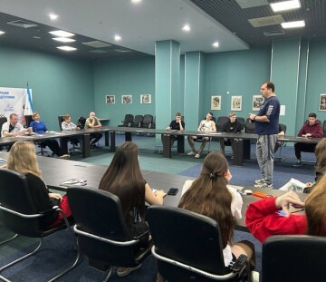 Занятия по антидопинговой программе на сборе