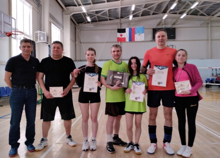 Турнир среди спортивных семей в Ижевске