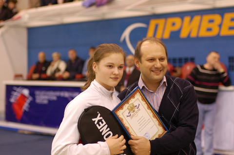 Анастасия Червякова и Андрей Антропов